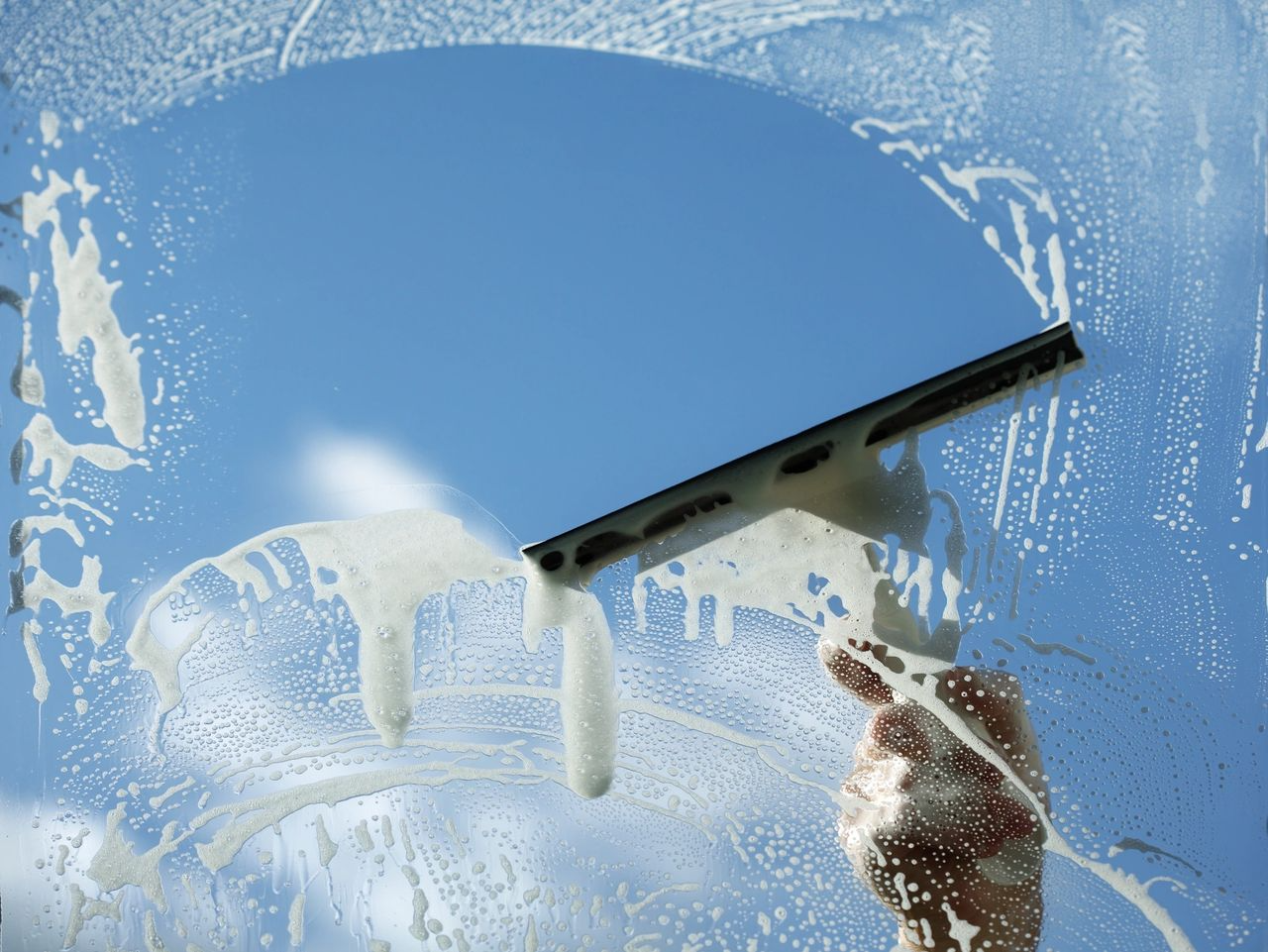Professional window cleaning